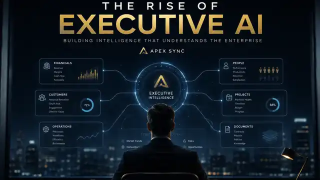 The Rise of Executive AI — Apex Sync article cover